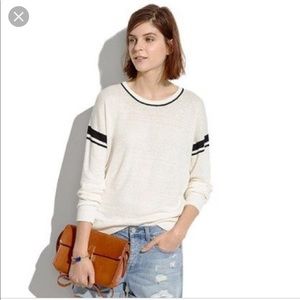 Madewell Linen Crewneck Sweater
